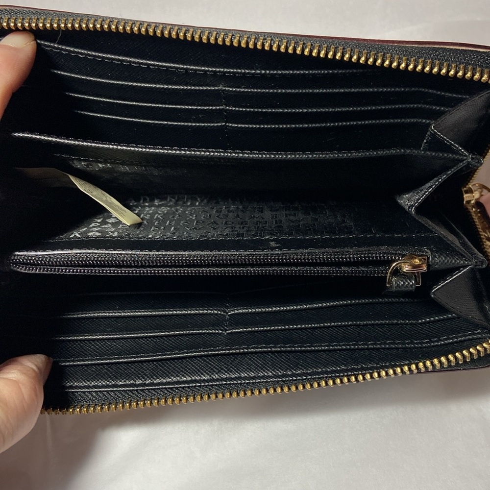 Kate Spade Euc Color Block Zipper Wallet - image 3